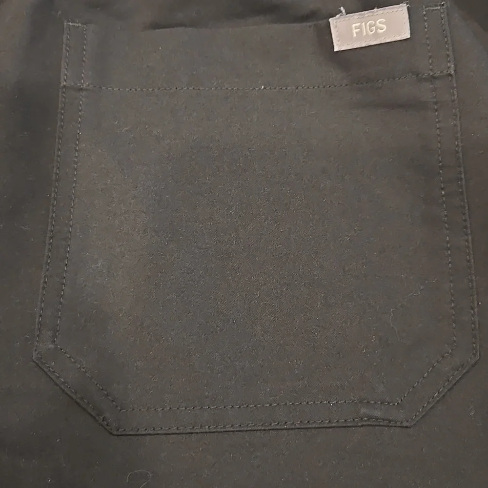 FIGS TECHNICAL COLLECTION MEN'S SCRUB PANTS. FM 4500T. SIZE X- LARGE TALL. BLACK